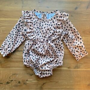 Baby Marie Nicole Clothing Mom & Me Cheetah Romper